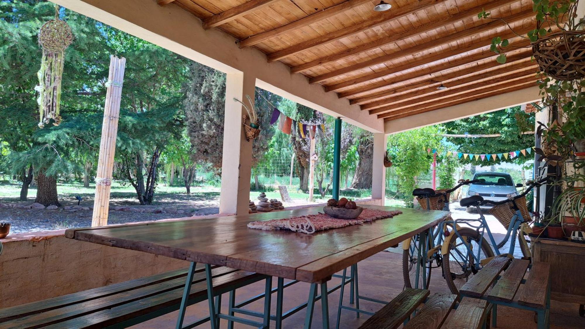 Aire De Barreal Hostel Andino מראה חיצוני תמונה