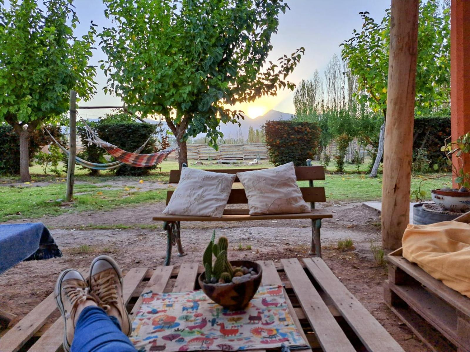 Aire De Barreal Hostel Andino מראה חיצוני תמונה