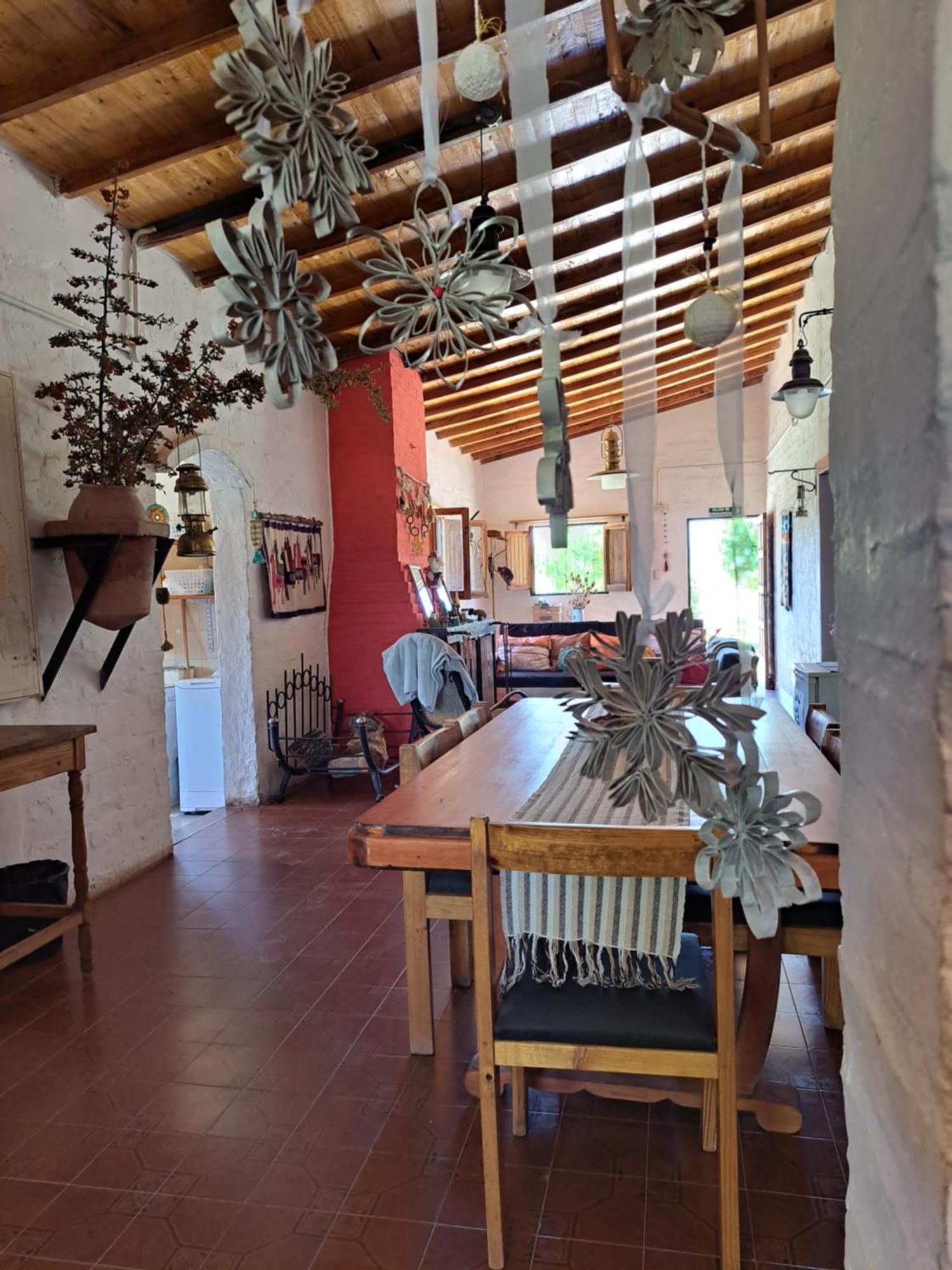Aire De Barreal Hostel Andino מראה חיצוני תמונה
