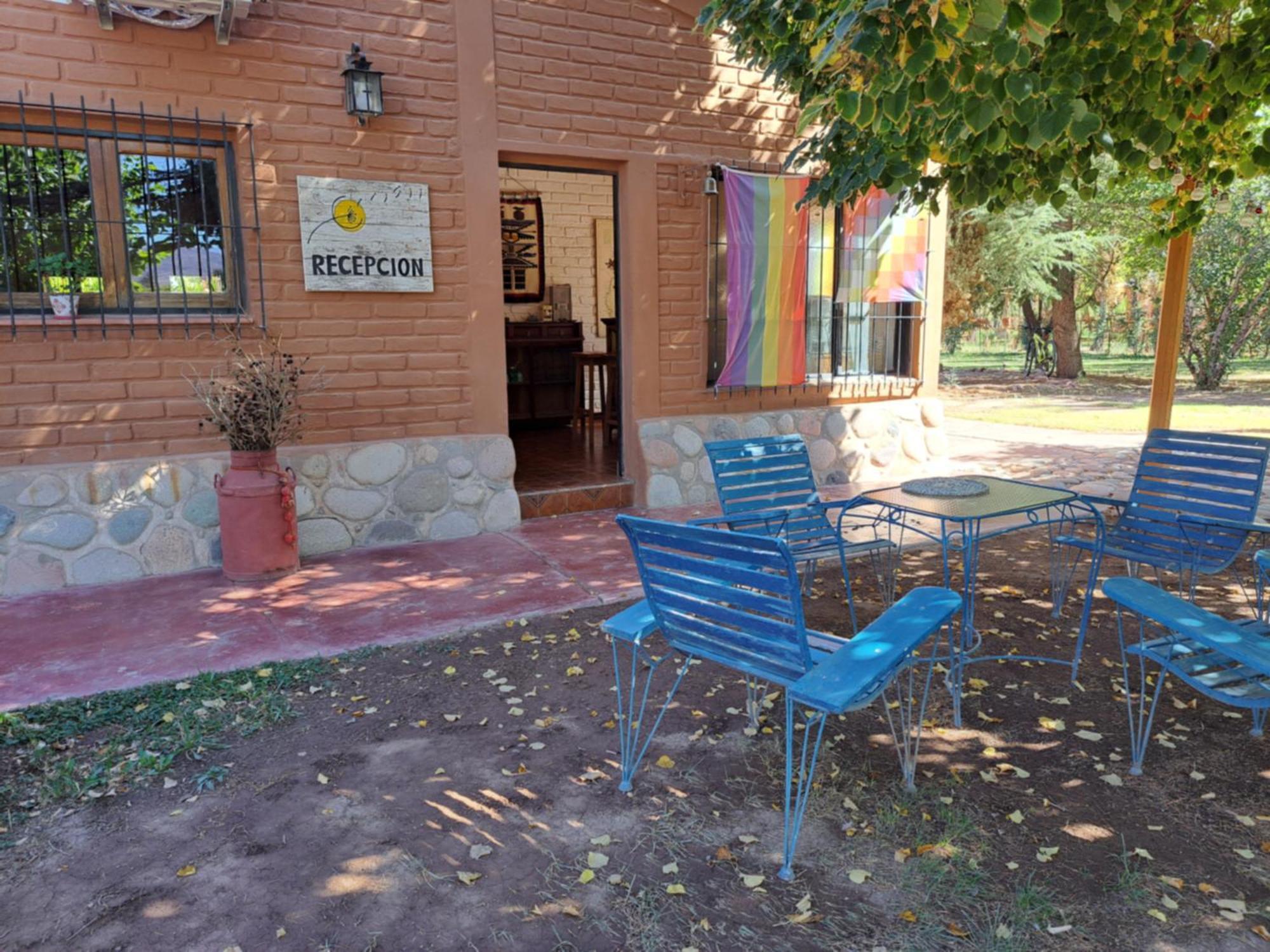 Aire De Barreal Hostel Andino מראה חיצוני תמונה